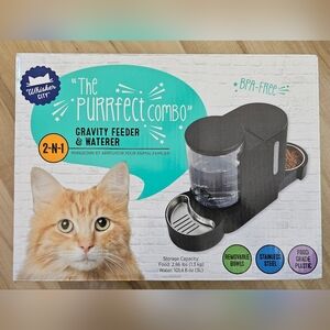 In Box Whisker City Gravity Feeder Combo Cats Dogs